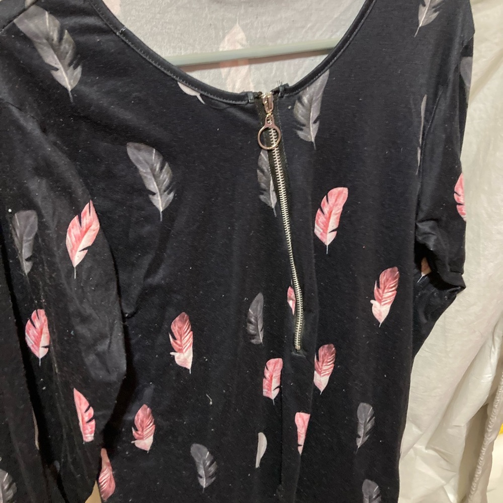 Feather blouse